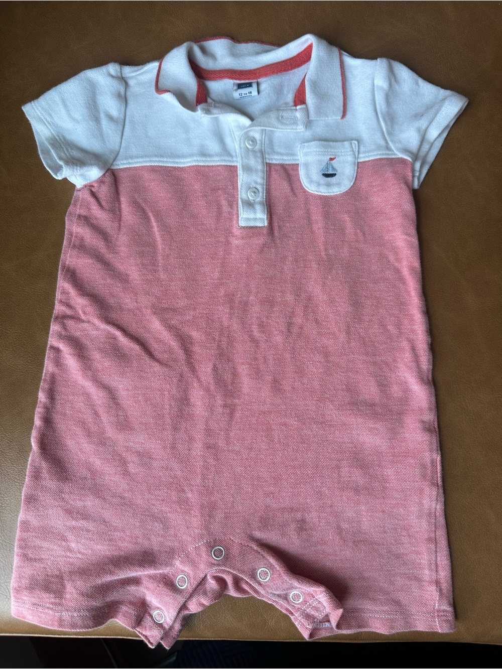 Janie and Jack short sleeved outfit